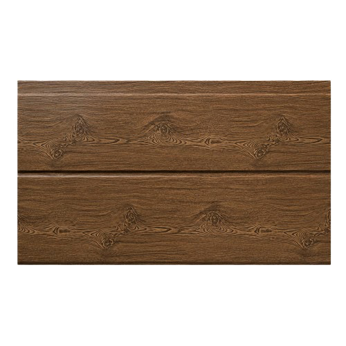 Metal Siding Exterior Símil Madera Nogal