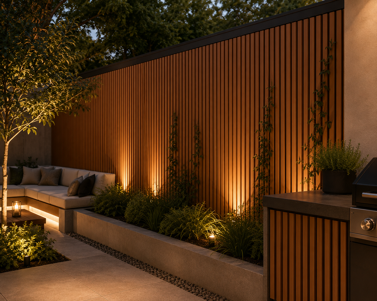 WPC Wall Panel Exterior Teak