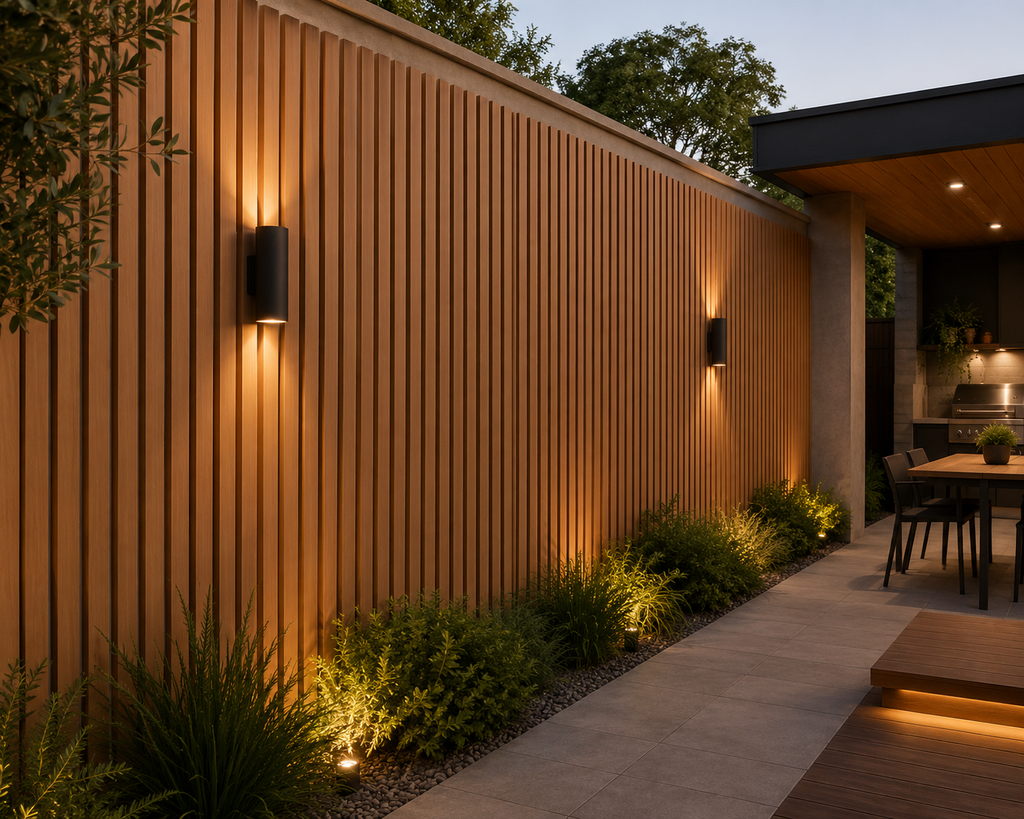 WPC Wall Panel Exterior Teak