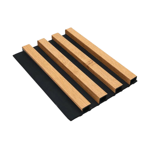 WPC Wall Panel Interior Arce Fondo Negro