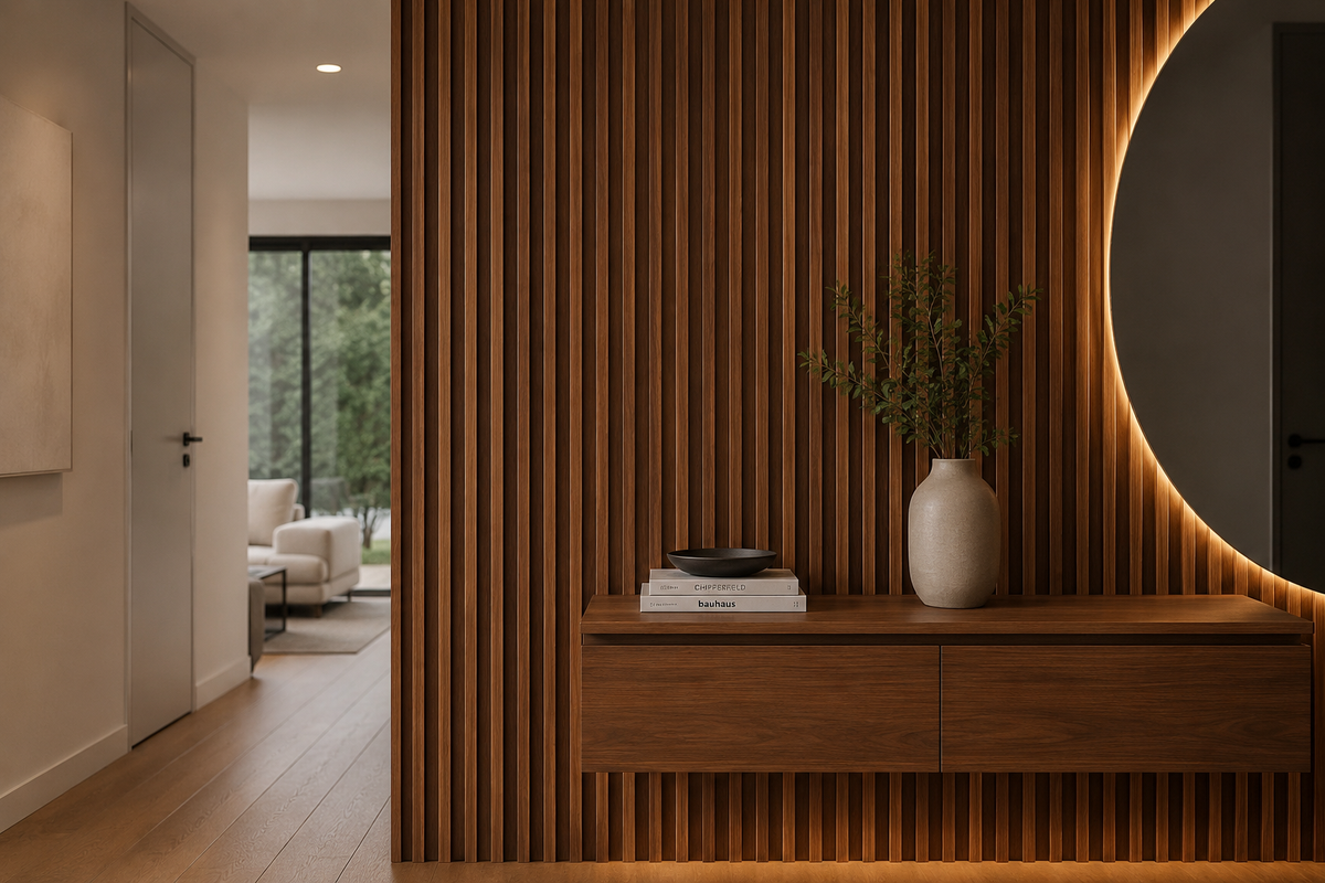 WPC Wall Panel Interior Cedro