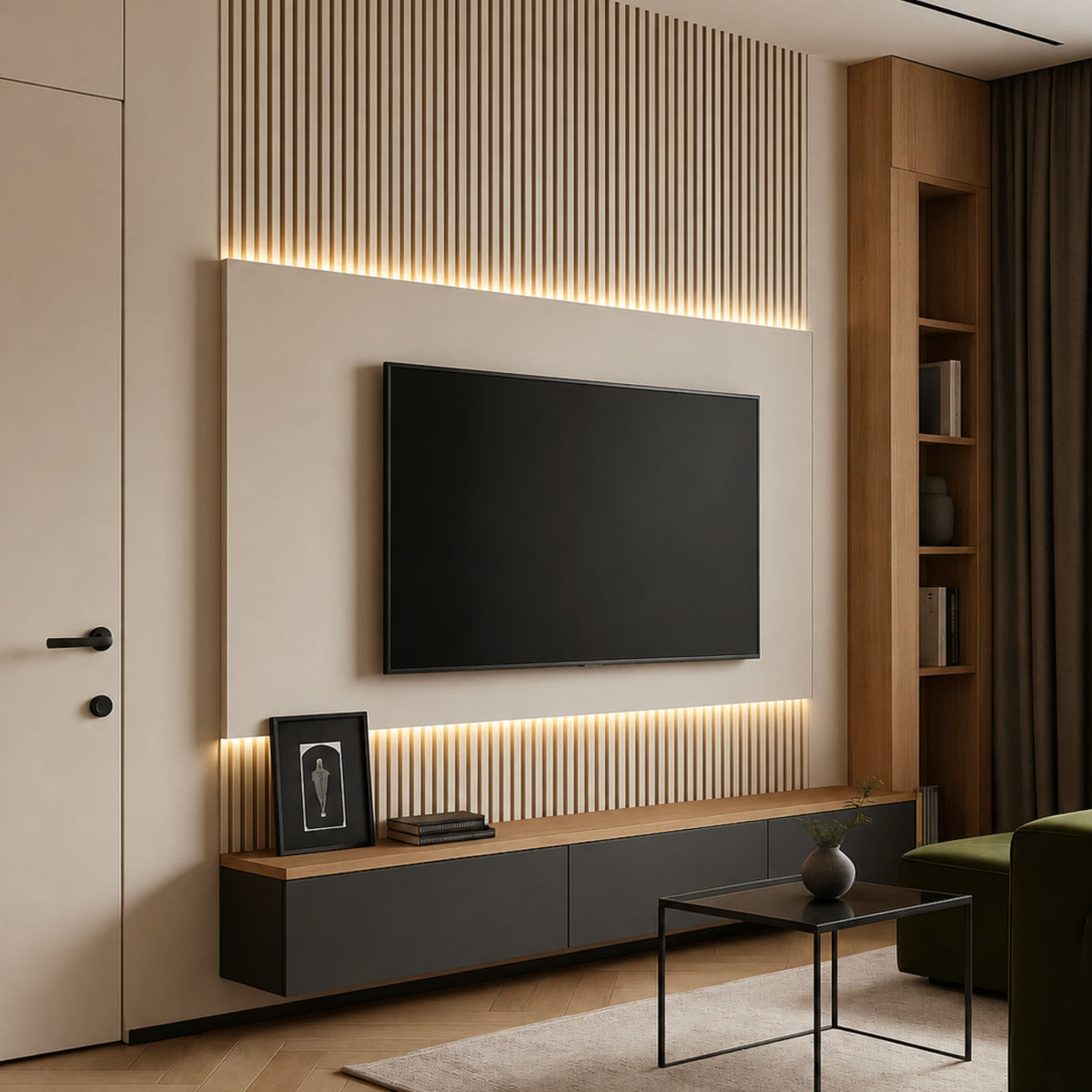 WPC Wall Panel Interior Madera Natural
