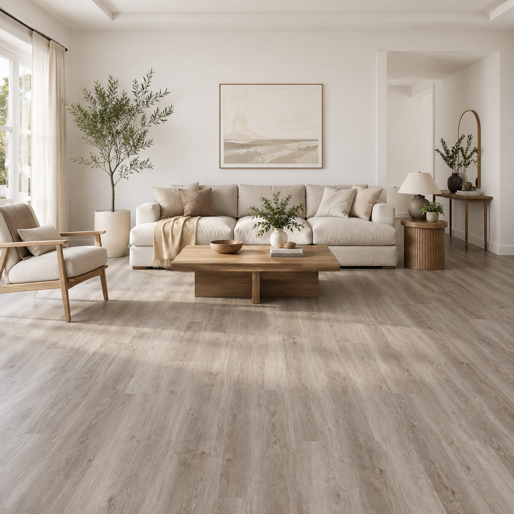 Piso Vinílico SPC Roble Americano